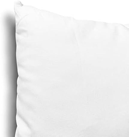 EDOW Throw Pillow Inserts Set of 2 12x20 White