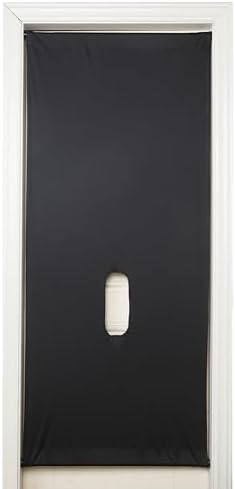 COHYVER Glory Hole Wall Door Kit Adjustable Door Curtain