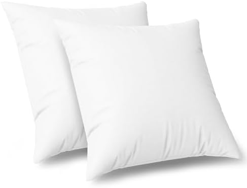 ZUPERIA 18x18 Throw Pillows Pack of 2