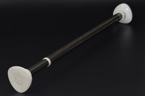 Blu Pier Tech Tension Curtain Rod 28-48 Inch Adjustable White 1