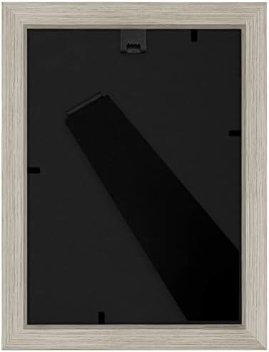 Americanflat A4 Picture Frame with Driftwood Finish and Shatter-Resistant Glass