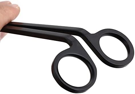 2pcs Matte Black Candle Wick Trimmer Set