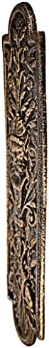 Design Toscano Greenman Iron Door Plate Bronze