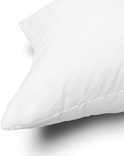 EDOW Throw Pillow Inserts Set of 2 12x20 White