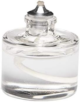 Firefly Refillable Clear Glass Tealight Candles - 5 Pack