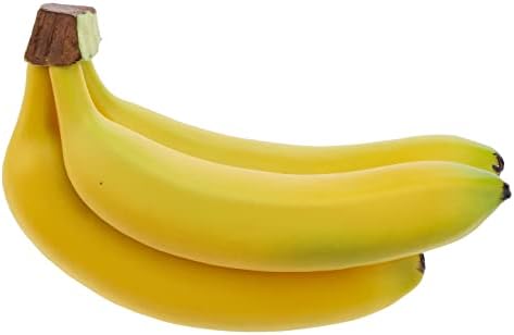 Woration Realistic Artificial Banana Bunch 3 Heads