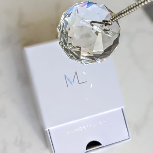 Rainbow Light Crystal Ornament for Grief and Bereavement