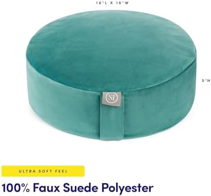 Sweet Home Meditation Cushion with Buckwheat Fill