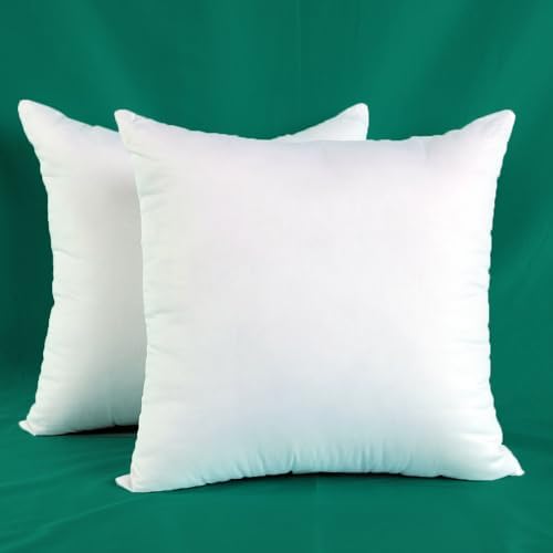 Winighting Set of 2 Ultra Plump Cotton Throw Pillow Inserts 1
