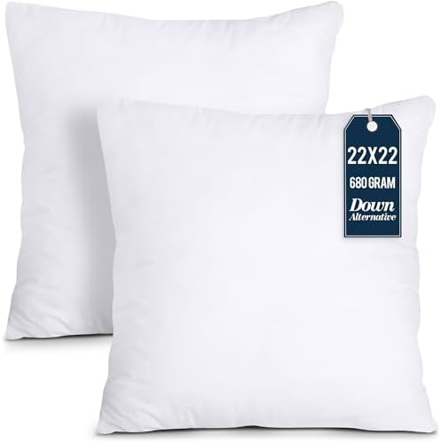 Utopia Bedding Throw Pillow Insert - Pack of 2