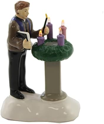Department 56 Snow Village Advent Wreath Figurine