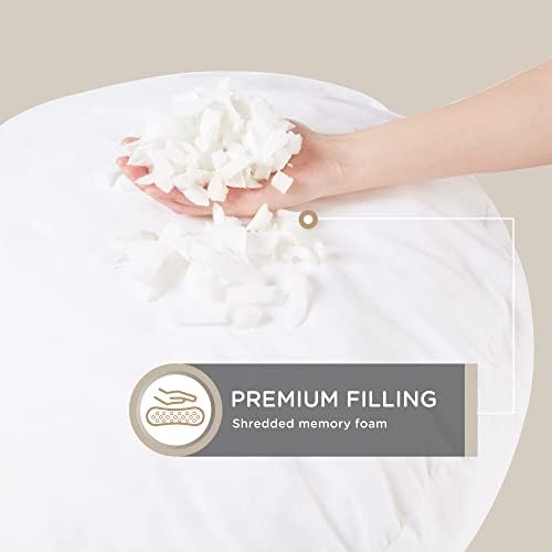 Codi Round Floor Pillow Insert 32 Inch Memory Foam Cushion