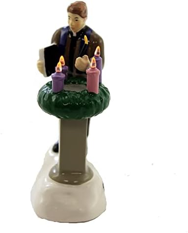 Department 56 Snow Village Advent Wreath Figurine