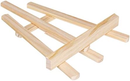 QIAOJUNMING 21x28cm Adjustable Wooden Easel