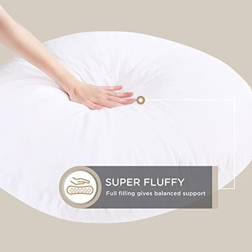 Codi Round Floor Pillow Insert 32 Inch Memory Foam Cushion