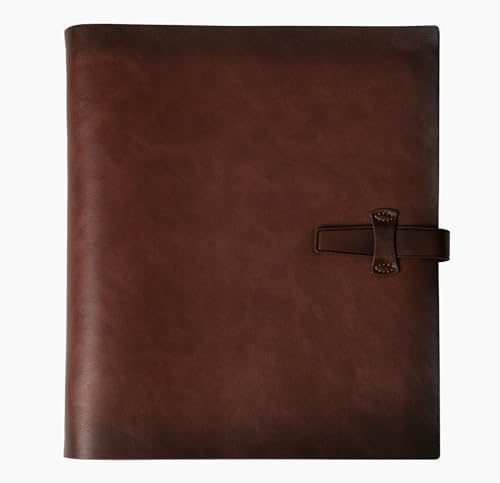 Genuine Leather Photo Album with 30 Writing Sheets for 200 Photos