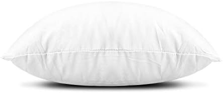 EDOW Throw Pillow Inserts Set of 4 18x18 Machine Washable