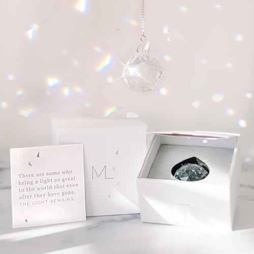 Rainbow Light Crystal Ornament for Grief and Bereavement