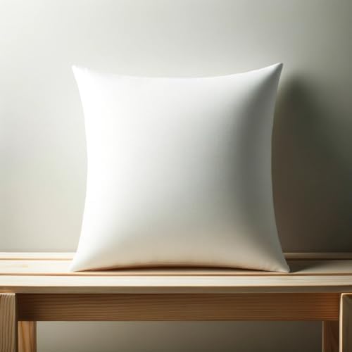 18 x 18 Inch Pillow Inserts Set of 4 Hypoallergenic