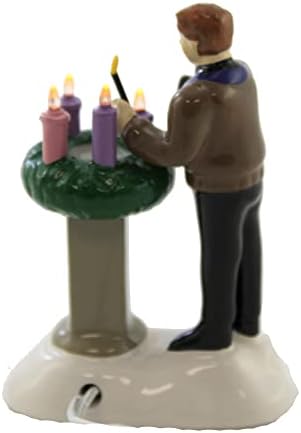 Department 56 Snow Village Advent Wreath Figurine