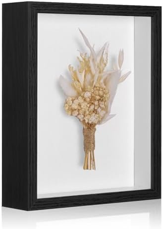 MUXIUNT 8x10 Shadow Box Frame with Linen Foam Backing