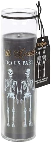 Til Death Do Us Part Amber Noir Tube Candle 1