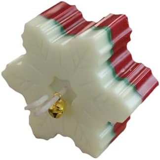 Festive Snowflake Christmas Candle With Box