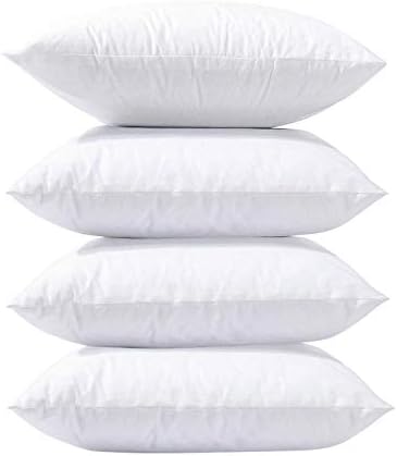 Phantoscope Pillow Inserts 18x18 Inch Pack of 4