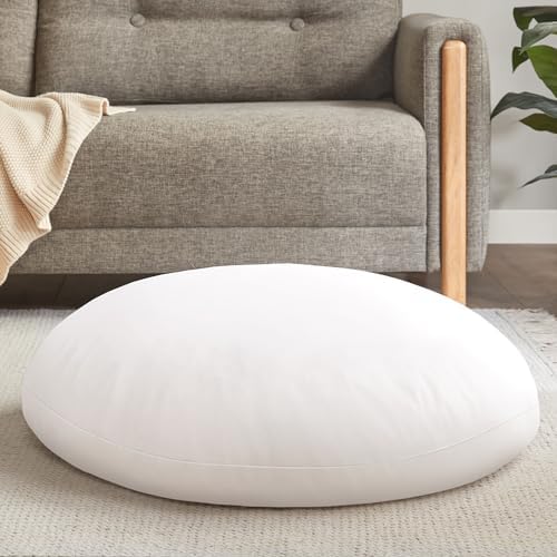 Codi Round Floor Pillow Insert 32 Inch Memory Foam Cushion