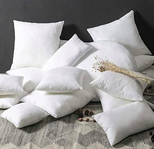 Quba Linen 18x18 Throw Pillow Insert - Pack of 2