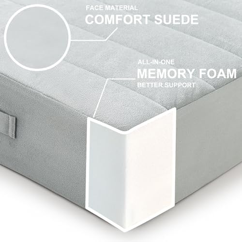 JKMAX 22 Inch Floor Pillow - Thick Foam Soft Tufted Cover 1