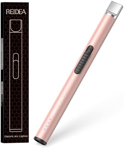 REIDEA S4 Pro Flameless Windproof Electric Lighter Rose Gold