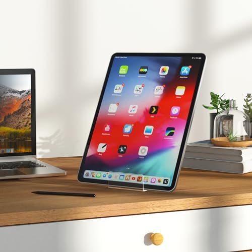 6 Pack Clear Acrylic Book Stand for Display