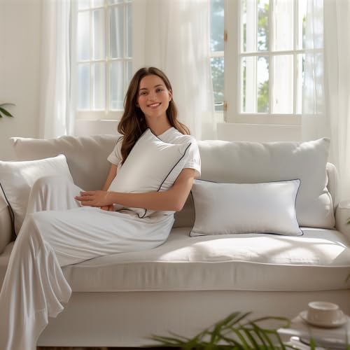 Wuuyuef 12 x 20 Pillow Insert Set of 2