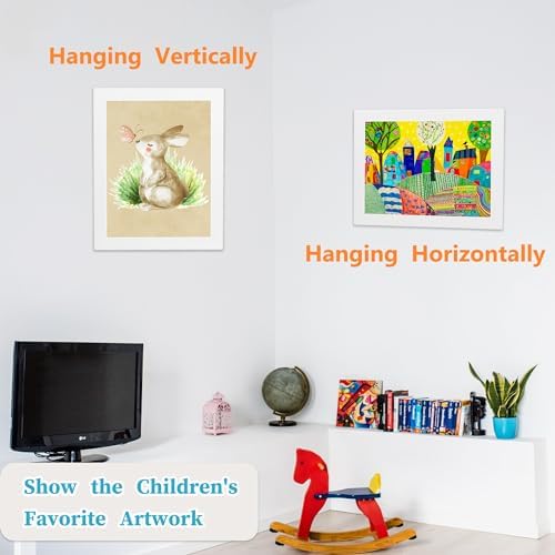 Sunnyglade 3 Pack Kids Art Frames Display Storage