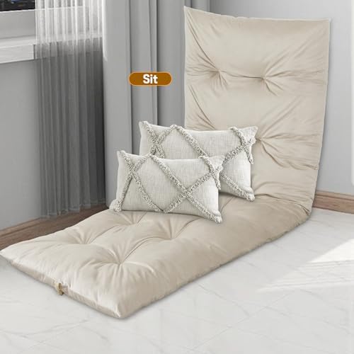 BALAPET Floor Lounger Pillow - Foldable Tufted Easy Storage