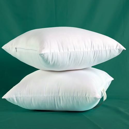 Winighting Set of 2 Ultra Plump Cotton Throw Pillow Inserts 1