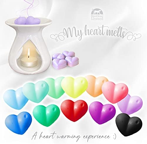 16 Red Roses Wax Melts - Heart Shaped Romantic Gifts