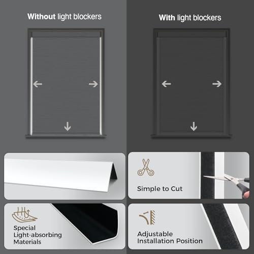 HeyBlinds Motorized Shades with Alexa Compatibility 1