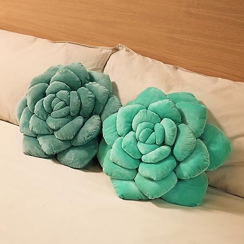 Hand-Stitched Plush Plant Pillow 50cm