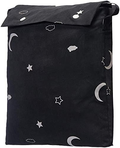 Amazon Basics Blackout Curtain with Suction Cups 50 x 78 Moon and Stars