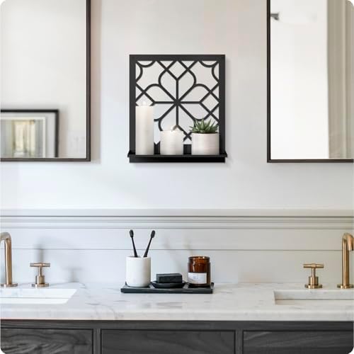 Sokurdeg Black Metal Candle Sconces Set of 2
