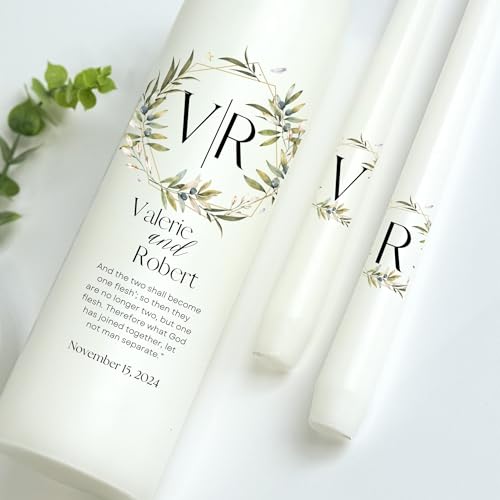 LIGHTIT STUDIO Unity Candles Wedding Set