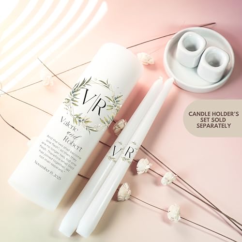 LIGHTIT STUDIO Unity Candles Wedding Set
