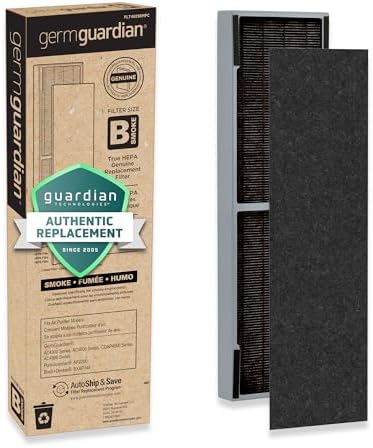 GermGuardian FLT4825SM Smoke Clear HEPA Filter Replacement