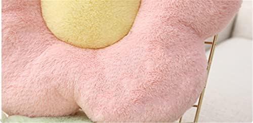 YILANLAN Cute Flower Cushion Plush Floor Pillow