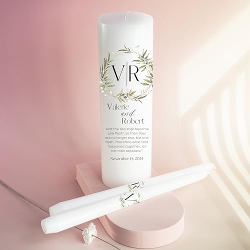LIGHTIT STUDIO Unity Candles Wedding Set