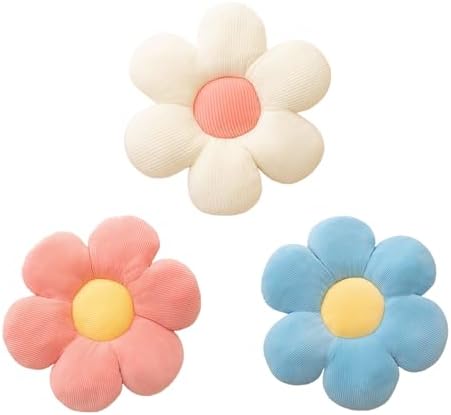 CANGHI Flower Pillow Set 3 Pcs 1574 Inch Decorative Cushions