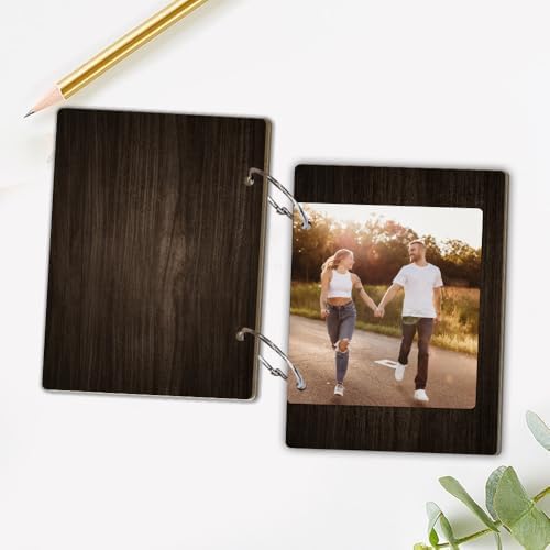 La Boda Personalized Card Album Keeper with Metal Buckles 1
