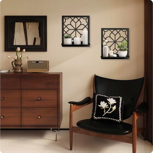 Sokurdeg Black Metal Candle Sconces Set of 2